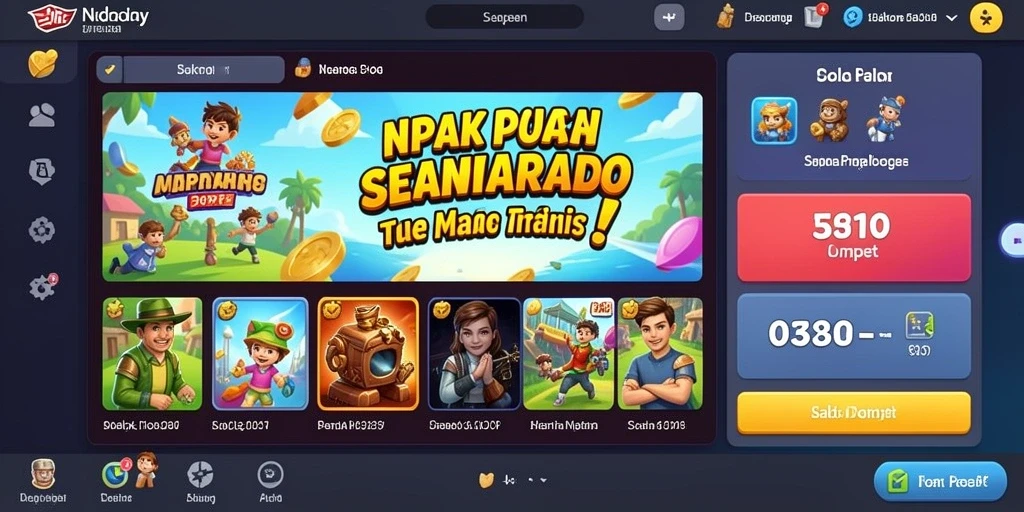 Tampilan antarmuka yang ramah pengguna dan menarik.