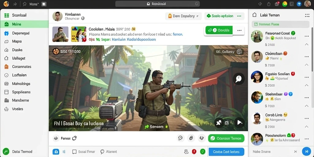 Tampilan karakter heroik yang menawan dalam AFK77.