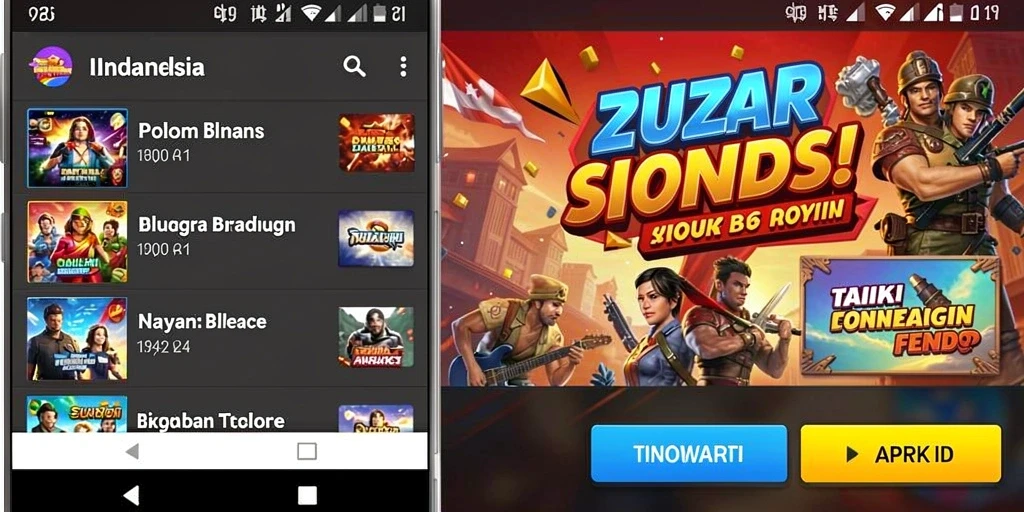 Screenshot menunjukkan tampilan antarmuka yang intuitif.