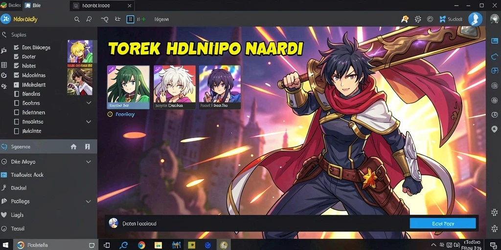 Screenshot menampilkan pemandangan indah dari salah satu level.