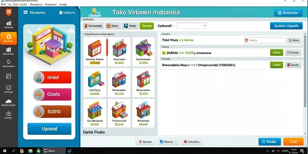 Tampilan antarmuka ASIA918 yang menarik.