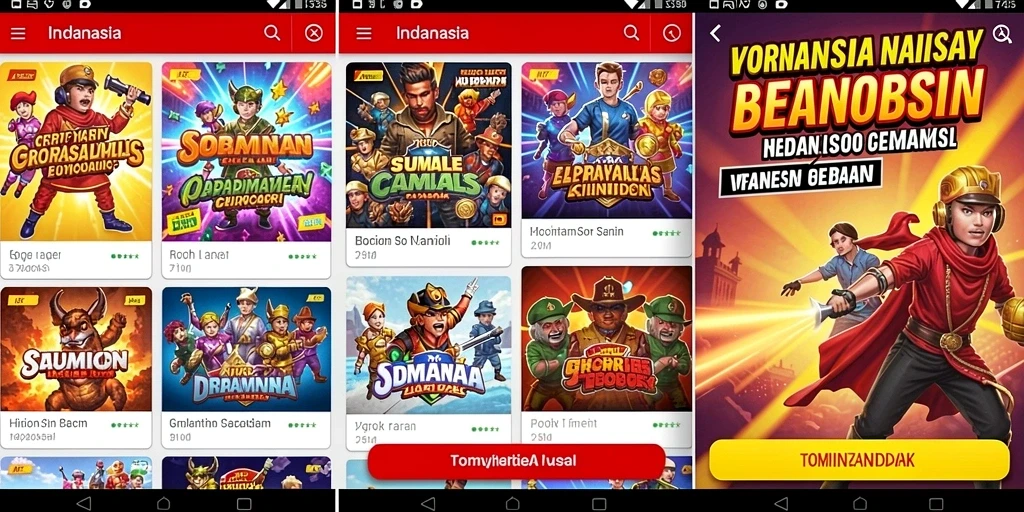 Tampilan antarmuka yang menarik dan mudah dinavigasi.