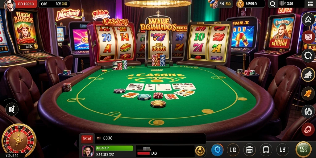 Screenshot menampilkan karakter utama dalam aksi penuh.