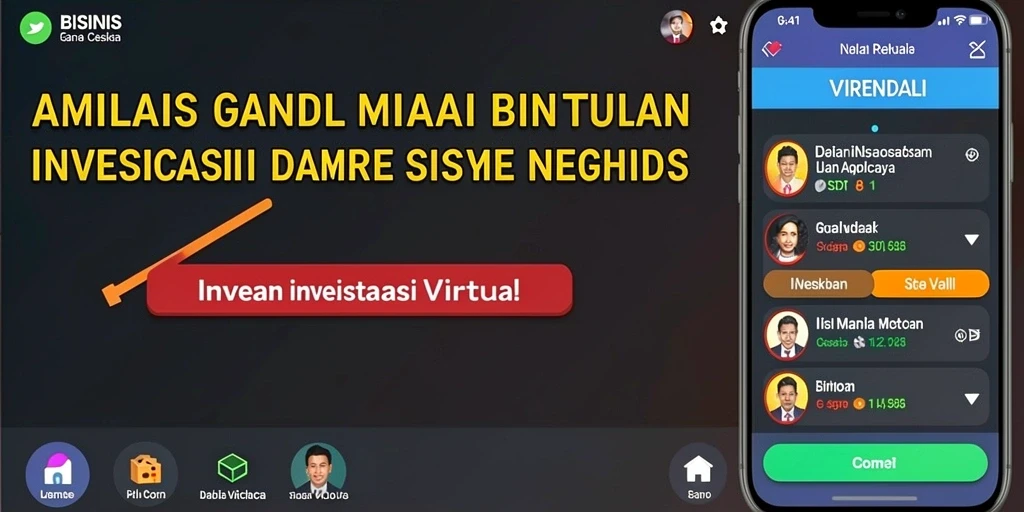 Tampilan antarmuka yang user-friendly.