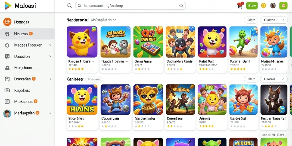 Tampilan antarmuka yang menarik dan user-friendly.