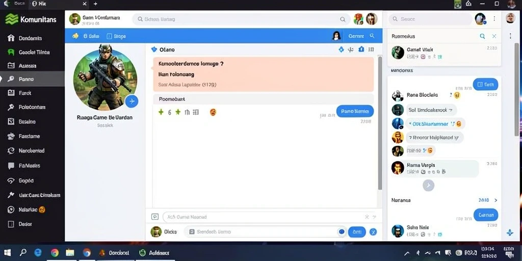 Screenshot menampilkan antarmuka pengguna yang menarik.