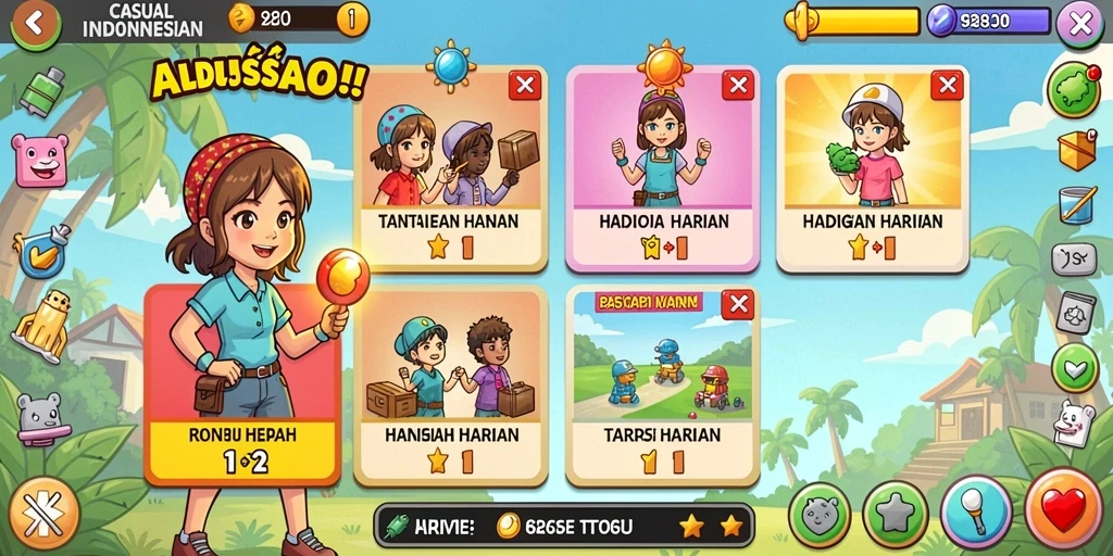 Tampilan awal LATOTO yang menarik dengan desain modern.