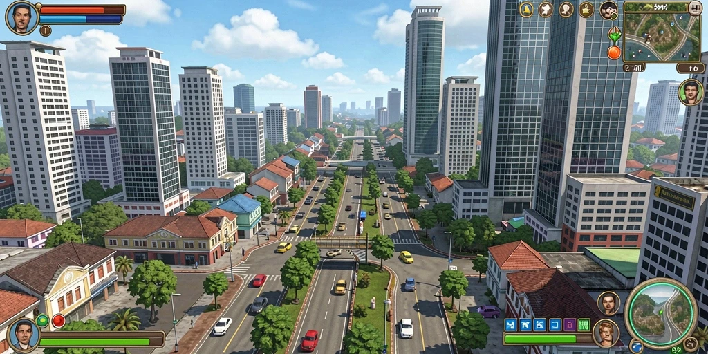 Tampilan antarmuka pengguna yang menarik dan modern.