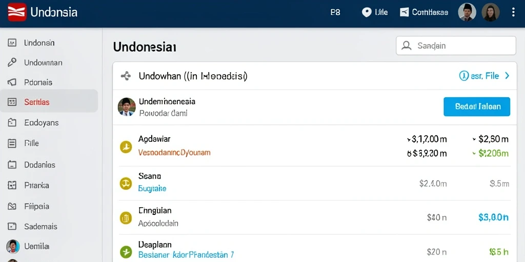 Tampilan antarmuka pengguna yang atraktif.