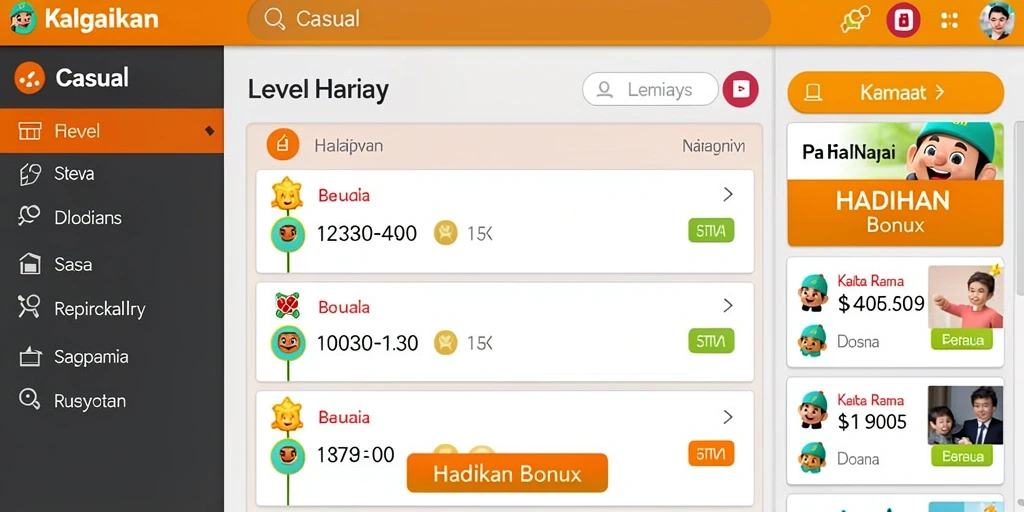 Tampilan grafik yang memukau dan modern.