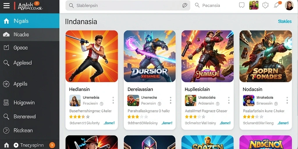 Tampilan antarmuka yang sederhana dan menarik.