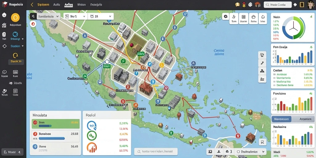 Tampilan antarmuka utama RSNGAME yang menarik.