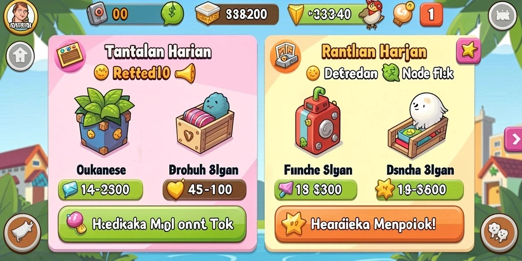 Tangkapan layar menampilkan karakter utama dalam aksi.