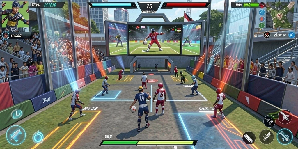 Tampilan awal game yang mengesankan.
