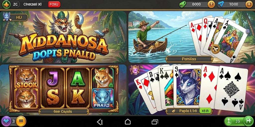 Antarmuka utama TOTO22 yang modern dan intuitif.